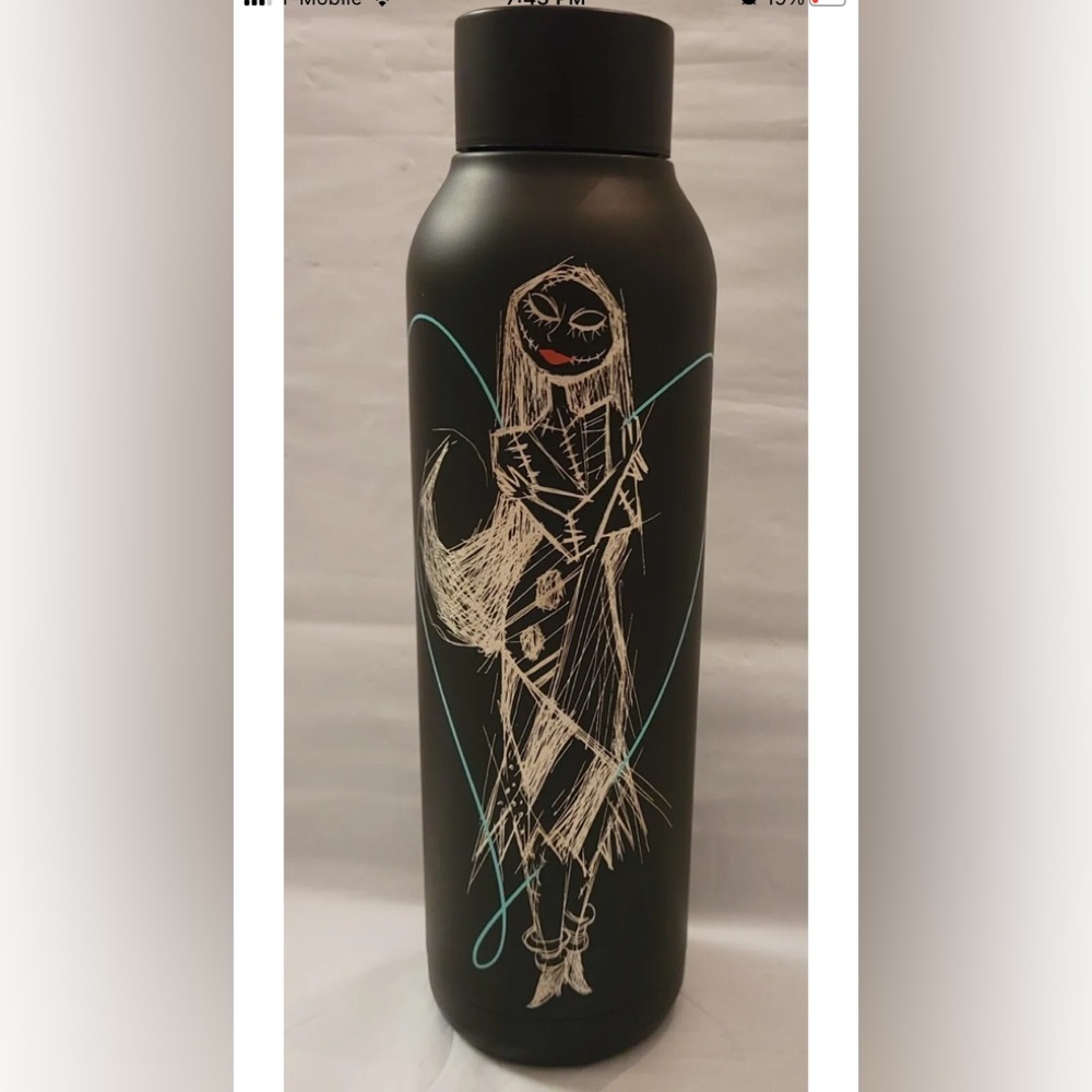 Disney Store Parks Sally 21oz Water Bottle Nightmare Before Christmas Stainless
